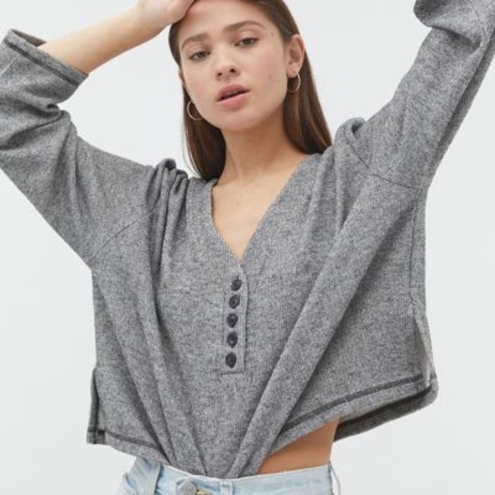Urban Outfitters Clearwater Henley Top